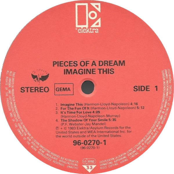 Pieces Of A Dream : Imagine This (LP, Album)