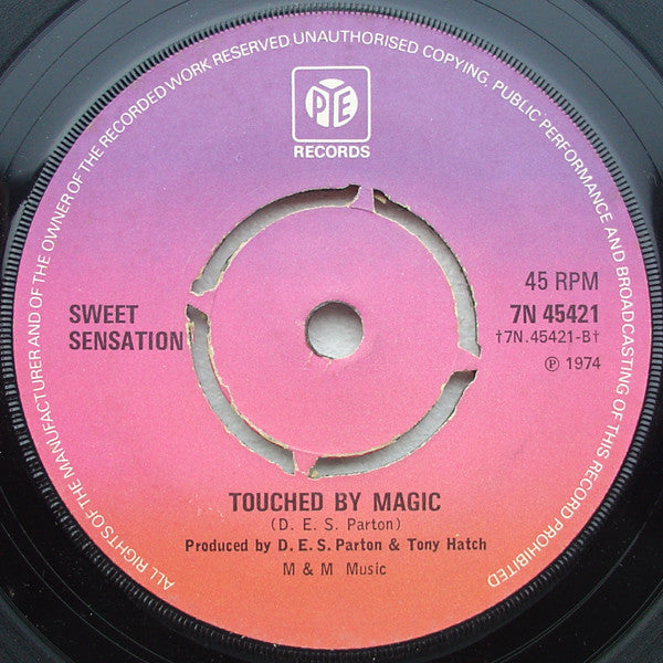 Sweet Sensation (2) : Purely By Coincidence (7", Single, 4-P)