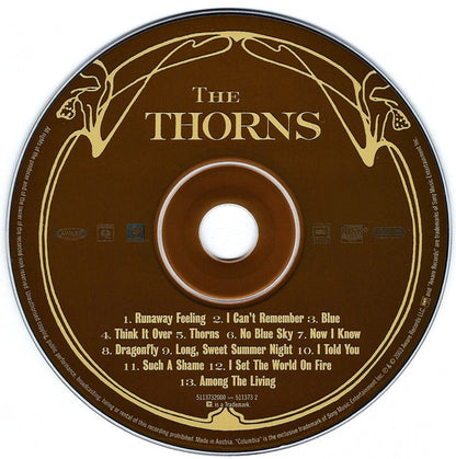 The Thorns : The Thorns (CD, Album, Tex)