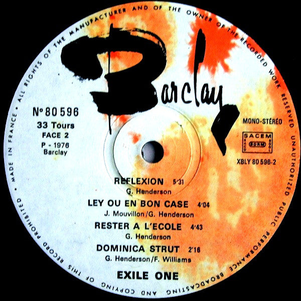 Exile One : Exile One (LP, Album)