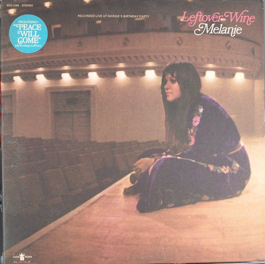 Melanie (2) : Leftover Wine (LP, Album, Gat)