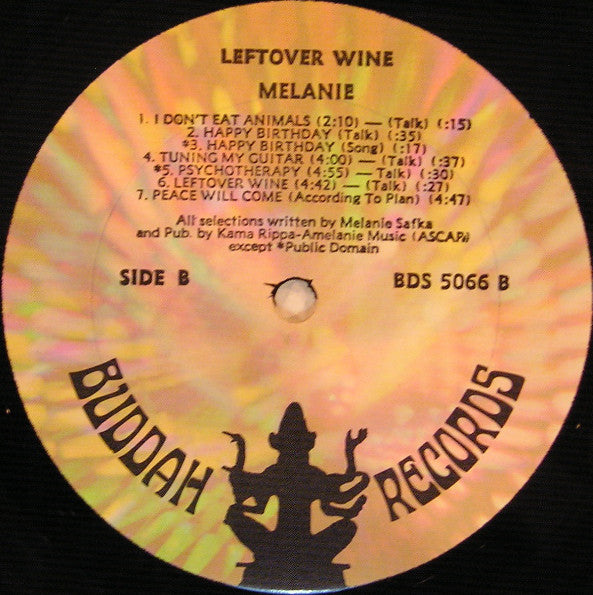 Melanie (2) : Leftover Wine (LP, Album, Gat)