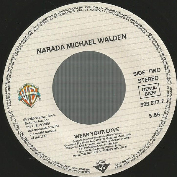 Narada Michael Walden : Gimme, Gimme, Gimme (7")