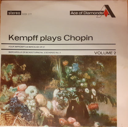 Wilhelm Kempff, Frédéric Chopin : Kempff Plays Chopin - Volume 2 (LP, Album)