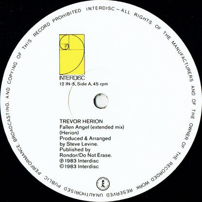 Trevor Herion : Fallen Angel (12")