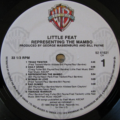 Little Feat : Representing The Mambo (LP, Album)