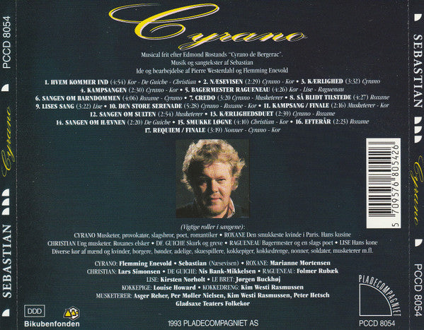 Sebastian (5) : Sange Fra Musicalen Cyrano (CD, Album)