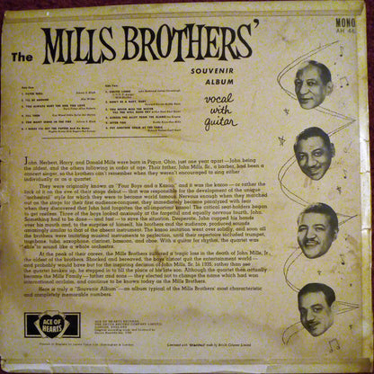 The Mills Brothers : The Mills Brothers' Souvenir Album (LP, Album, Comp, Mono)