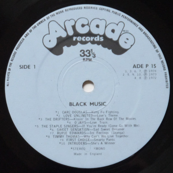 Various : Black Music (LP, Comp)