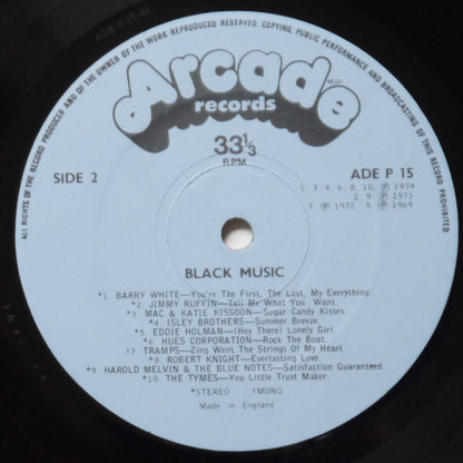 Various : Black Music (LP, Comp)