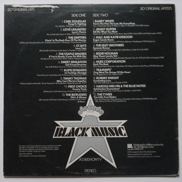 Various : Black Music (LP, Comp)