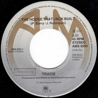 Tracie Young : The House That Jack Built (7", Single)