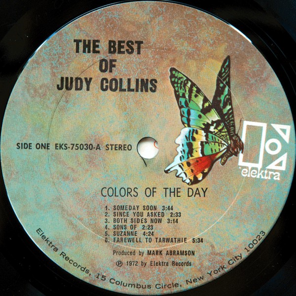 Judy Collins : Colors Of The Day (The Best Of Judy Collins) (LP, Comp, Pit)