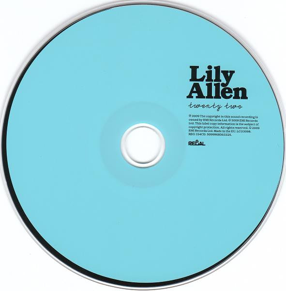 Lily Allen : 22 (CD, Single)