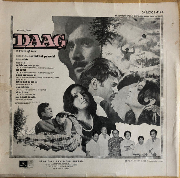 Laxmikant-Pyarelal : Daag (LP)