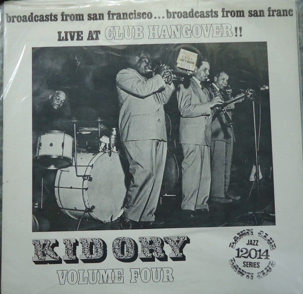 Kid Ory And His Creole Jazz Band : Live At Club Hangover Volume Four (LP)