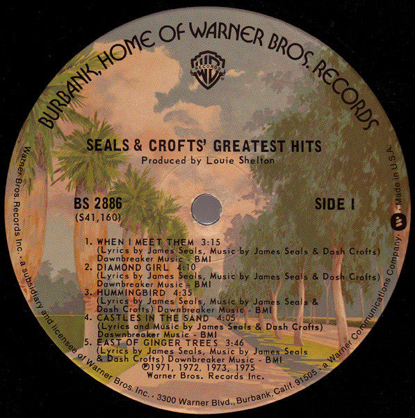 Seals & Crofts : Greatest Hits (LP, Comp)