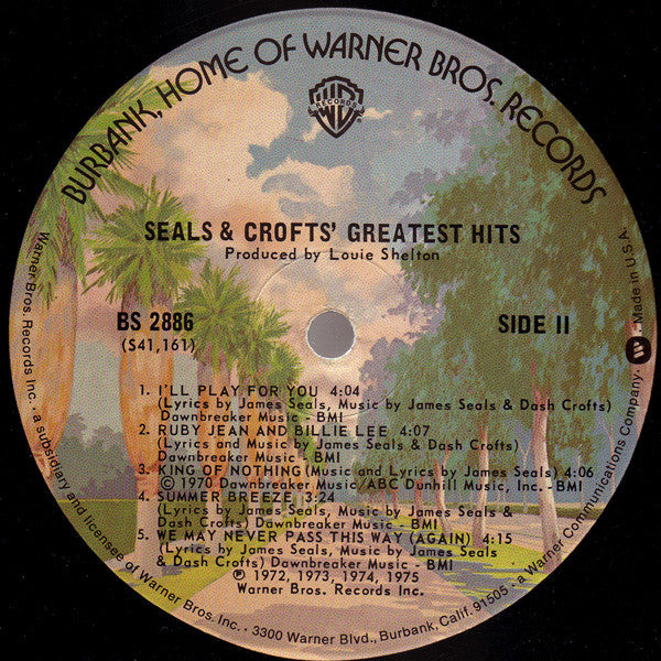 Seals & Crofts : Greatest Hits (LP, Comp)