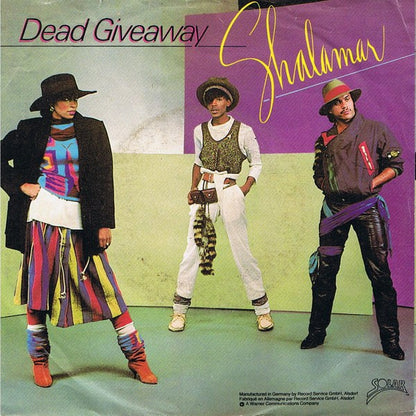 Shalamar : Dead Giveaway (7", Single)