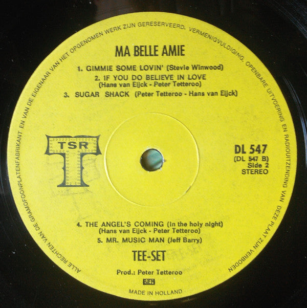 Tee-Set : Ma Belle Amie (LP, Album)