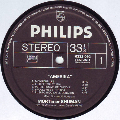 Mort Shuman : Amerika (LP, Album)