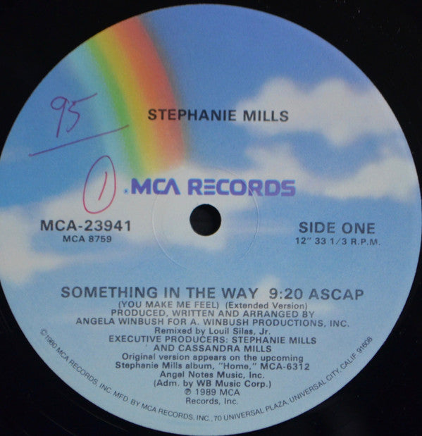 Stephanie Mills : Something In The Way (You Make Me Feel) (12", Single)