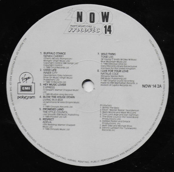 Various : Now That's What I Call Music 14 (2xLP, Comp)