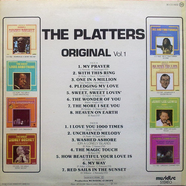 The Platters : Original Vol.1 (LP, Comp)