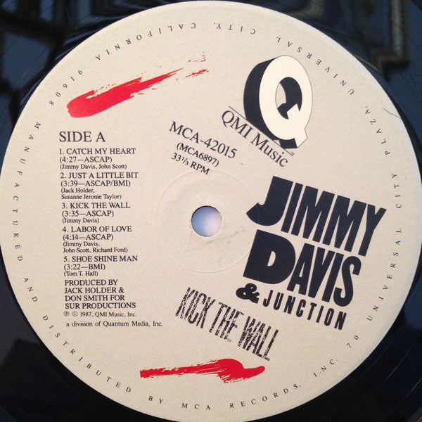 Jimmy Davis & Junction : Kick The Wall (LP, Album)