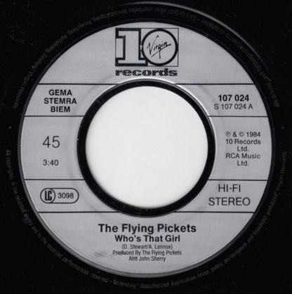 The Flying Pickets : Who's That Girl (7", Single)