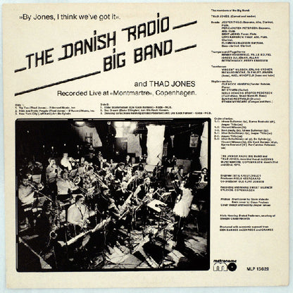 Danish Radio Big Band And Thad Jones : By Jones, I Think We've Got It (LP, Album)