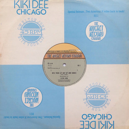 Elton John / Kiki Dee : Bite Your Lip (Get Up And Dance) / Chicago (12", Single)