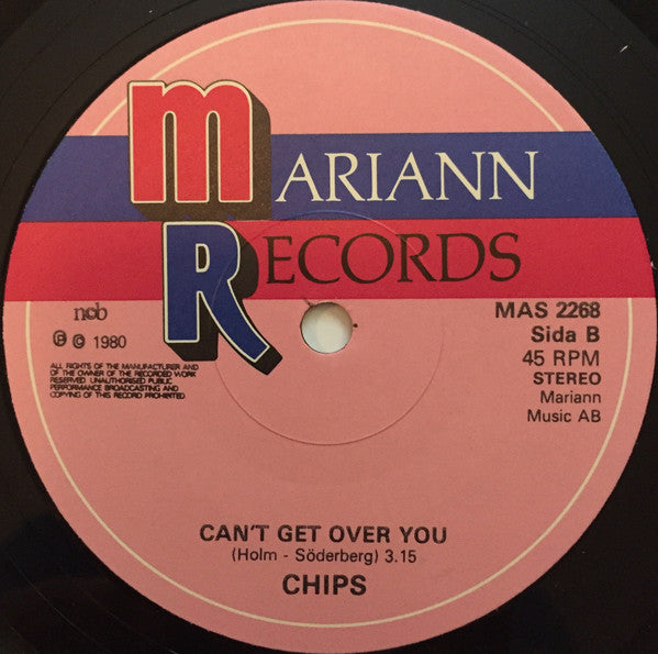 Chips (4) : A Little Bit Of Loving (7")