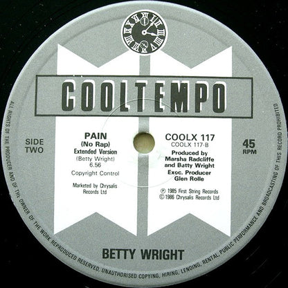 Betty Wright : Pain (12")