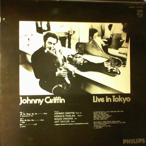 Johnny Griffin : Live In Tokyo (LP, Promo)