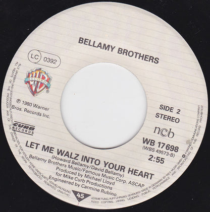 Bellamy Brothers : Lovers Live Longer (7", Single)