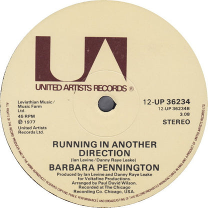 Barbara Pennington : You Are The Music Within Me (12")