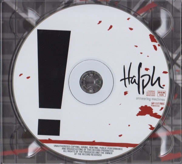 Halph : Answering Machines (CD, Album)