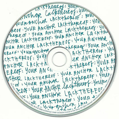 Lackthereof : Your Anchor (CD, Album, Dig)