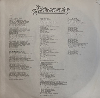 Silverado : Silverado (LP, Album, RE)