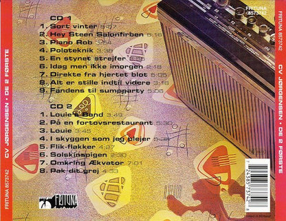 C. V. Jørgensen : De 2 Første (2xCD, Album, Comp)