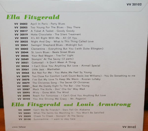 Ella Fitzgerald : Mr. Paganini (7")