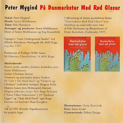 Peter Mygind : På Danmarkstur Med Rød Glasur (CD, Album)