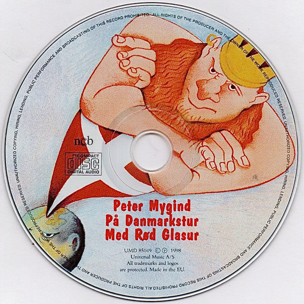 Peter Mygind : På Danmarkstur Med Rød Glasur (CD, Album)