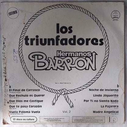 Los Hermanos Barron : Los Triunfadores Hermanos Barron (LP, Album)