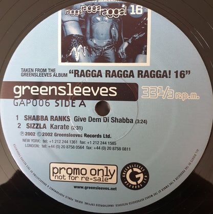 Various : Ragga Ragga Ragga! 16 (12", Comp, Promo)