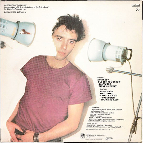 Nils Lofgren : Nils (LP, Album, RE)