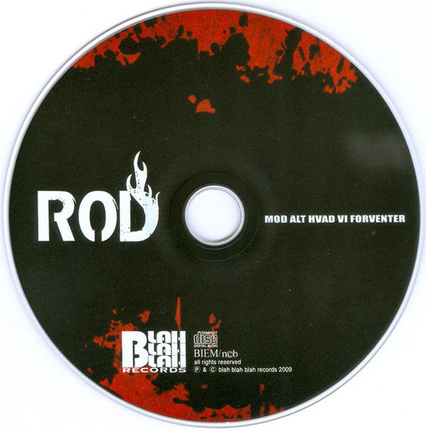 Rod (10) : Mod Alt Hvad Vi Forventer (CD, Album)