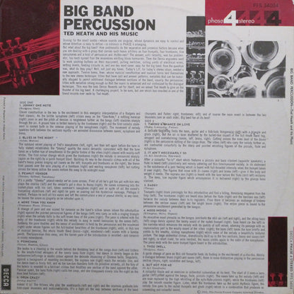 Ted Heath And His Music : Big Band Percussion (LP)