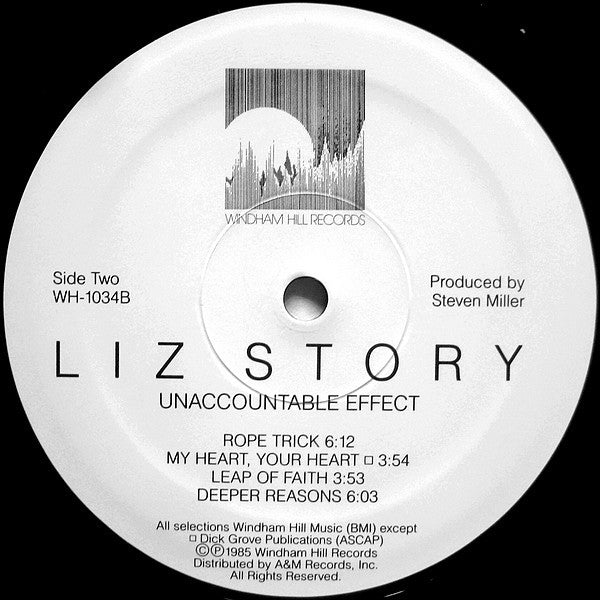 Liz Story : Unaccountable Effect (LP, Album)